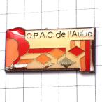  значок * геометрический рисунок розовый цвет . красный * Франция ограничение булавка z* редкость . Vintage было использовано булавка bachi