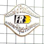 ピンバッジ・テレビ局チャンネルFR３TV◆フランス限定ピンズ◆レアなヴィンテージものピンバッチ