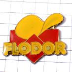  выгодная покупка значок * картофель chip s один листов FLODOR FRITTES CHIPS* Франция ограничение булавка z* редкость . Vintage было использовано булавка bachi