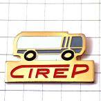  значок * серый. большой грузовик машина * Франция ограничение булавка z* редкость . Vintage было использовано булавка bachi