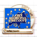  выгодная покупка значок * Europe карта EU Europe полосный . Star Europe флаг. звезда .la Tec s* Франция ограничение булавка z* редкость . Vintage было использовано булавка bachi