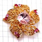  брошь * античный способ стразы прекрасное платье прекрасное платье розовый цвет Gold золотой цвет. цветок 