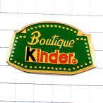  значок * gold da- шоколад. . магазин KINDER FERRERO ITALIA ITALY* Франция ограничение булавка z* редкость . Vintage было использовано булавка bachi