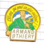  значок *? цвет. галстук . широкий костюм .ARMAND-THIERY FRANCE* Франция ограничение булавка z* редкость . Vintage было использовано булавка bachi