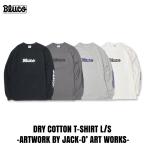 BLUCO(bruko) OL-12-024 dry хлопок футболка L/S -Artwork by JACK-O* ART WORKS- 4 цвет (BLACK/CHARCOAL/H.GRAY/WHITE) * бесплатная доставка сервис средний!!