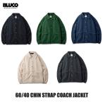 ショッピングJACKET BLUCO(ブルコ) OL-31-041 60/40 CHIN STRAP COACH JACKET 5色(BLK/GRN/NVY/IVO/CHL)☆送料無料☆