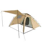 DOD(ti-o-ti-) rider`s мотоцикл in палатка touring specification одним движением большой передний .1-2 человек для T2-466-TN бежевый 