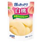 はごろも 甘みあっさり 白桃(パウチ) 180g×4個 (4249)