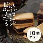 【10個セット】バレンタイン 義理 友チョコ パーティー ギフト チョコ チョコレート ギフト 世にもおいしいチョコブラウニーサンド 799