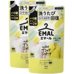 メール便で配送料無料 エマール リフレッシュグリーンの香りつめかえ用 360g ×2個セット