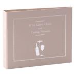 【送料無料 オフホワイト】ワインラベルアルバム グローバル  バインダー ワインラベル アルバム