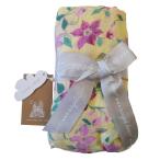 【在庫処分特価】エンジェルディア モスリンコットン おくるみ Swaddle Clematis Yellow 157-S2-CLE クレマチス