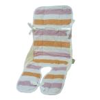 龍宮 パシーマ ベビー チャイルドシートパット 5224 ウォーム系 (サイズ 30cm×75cm) 医療用純度 脱脂綿・ガーゼ使用 敏感肌対策