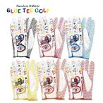 * женский / женский * голубой чай Golf Heart силикон принт женский стрейч перчатка обе рука для GL-005/ BLUE TEE GOLF