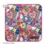  висячий Mini полотенце Sanrio po булавка g герой z/kalabina имеется полотенце / Kitty / черный mi/ Pom Pom Purin / My Melody / Cinnamoroll 