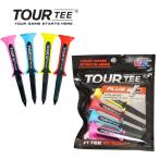 ショッピング即納 【即納】ツアーティー プラス Tour Tee PLUS＋ ( 段付き80mm ×４本入り ) / USGA R＆Aルール適合　ゴルフ ティー