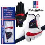 ユーエスアスリート　メンズ　ゴルフグローブ(左手用) /ＵＳＧＬ−３６５３ 全天候型　 U.S.Athletes/LEZAX/レザックス