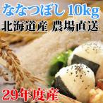 29年産 北海道石狩郡当別町産 ななつぼし 米 10kg 白米でも玄米でもお届けします！