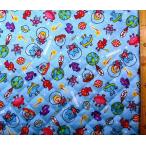 * <Q герой стеганое полотно ткань > SWIMMER ( acid ma-) ( Universe оттенок голубого ) ( 2021 - 2022 ) ткань ширина - примерно 106cm наружный чехол -okskq-5412