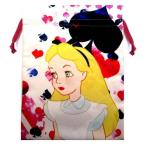 * герой сумка мешочек ( путешествие мешочек ) полиэстер 100%( производитель надпись L ) Alice ( Disney карты ) ( размер примерно 40×28cm) APDS1644