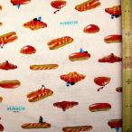 * герой ткань ткань марионетка snsn( PS хлеб незначительный оттенок бежевого ) рисунок номер 2( 2026 ) струйный oks( хлопок 100% ) ткань ширина - примерно 106cm kk-8171