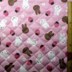 *<Q герой стеганое полотно ткань стеганый > Miffy ( розовый серия ) рисунок номер 44( 2026 ) стеганый ширина - примерно 106cm наружный чехол -oks( хлопок 100% ) gq-2028-1a-kq-6383