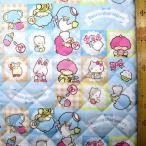 * <Q герой стеганое полотно ткань стеганый > Sanrio герой z( оттенок голубого ) #66 стеганое полотно ткань ткань ширина - примерно 106cm наружный чехол -oks( хлопок 100% )