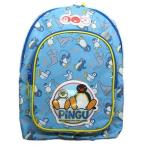 * герой ребенок рюкзак ( Day Pack ) Pingu ( голубой средний размер ) ( производитель надпись M )