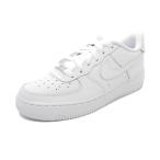 スニーカー ナイキ NIKE エアフォース1GS ホワイト/ホワイト/ホワイト 314192-117 ジュニア レディース シューズ 靴