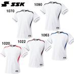 エスエスケイ SSK ダミーオープンプレゲームシャツ Tシャツ 野球用品 (BW0901)