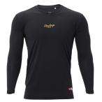  low кольцо sRawlings длинный рукав нижняя рубашка длинный рукав нижний черный 24SS ASU11S01
