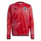 アディダス adidas サッカー日本代表 2022 プレマッチ ウォームトップ サッカー レプリカウェア JAPAN 22FW(CB212-HD8930)