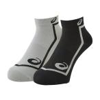  Asics asics 2 пара комплект носки ( Stone серый ) (3093A026)