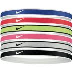 NIKE(ナイキ) ナイキ チップ スウッシュ スポーツ ヘッドバンド ヘアバンド 6本パック 2.0 マルチアスレ ウェア ウェアアクセサリー BN2071