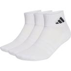 アディダス adidas  クッション スポーツウェア アンクルソックス 3足組 マルチスポーツ ソックス ソックス （dvt59-jz0523）