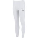 ショッピングアンブロ umbro(アンブロ) ストレツチインナ-ロングパンツ サッカー インナーパンツ タイツ (uas9312p-wht)