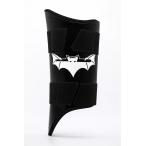 [m- ключ betsu использование производитель!] ограниченная модель!Bat Warps Carbon Black Leg Guard Leg Guardba ловушка карбоновый черный нога защита 