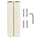 ECCIBOUN диаметр 7.4cm башня для кошки paul (pole) для замены фигурная скобка изменение лен стойка лен кошка коготь .. кошка tower коготь точить paul (pole) ( 2 шт, M8-45CM)