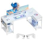 YeTom l字デスク ゲーミングデスク デ