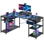 Maihail 机 l字デスク 勉強机 pcデスク 