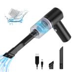 [2023 год новая модель ] портативный очиститель автомобильный пылесос 9000Pa мощный всасывание сила / маленький размер / длина час работа /USB зарядка низкий . звук?. беспроводной портативный настольный k Lee 