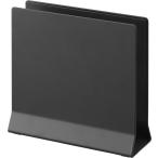 山崎実業(Yamazaki) スリム ノートパソコンスタンド ブラック 約W16×D5.7×H15.2cm タワー tower ノートPC 収納 縦置