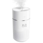 KMJ 卓上 加湿器 小型 超音波式 静音 ナイトライト 強力 大容量 360ml USB アロマ 対応 ポータブル ミニ かしつき デスク オフィス