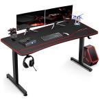 ショッピングpcデスク GTRACING ゲーミングデスク パソコンデスク「メーカー二年保証」pcデスク机 テレワーク デスクマット付き ゲーミングマウスマット 作業机 モニ