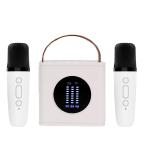 Smaly Mini караоке комплект для бытового использования PA комплект 8.5×9cm Mike 2 шт имеется Android iphone планшетный компьютер Blooth U