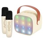 ELEOPTION караоке Mike Bluetooth Mike 2 шт беспроводной микрофон беспроводной Mike беспроводной динамик PA комплект LED с подсветкой 