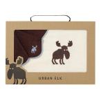 お中元　御供　内祝 URBAN ELK アーバンエルク バスタオル・ミニテリーセット ブラウン　シカ　TAF4298024