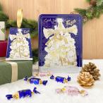  Moomin GodJul жестяная банка голубой Karl *fatseru молоко шоколад ( примерно 30 шарик )Fazer Финляндия .... подарок подарок подарок Рождество 