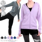 フィットネスウェア パーカー レデ�