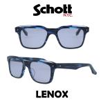 ショッピングschott Schott N.Y.C ショット サングラス カーマイン CARMINE SHT-LENOX-6 ライトスモーク/ブルーササ メンズ　レディース 革ジャンに合う